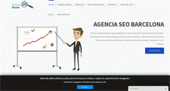 Desktop Screenshot of agenciaseobarcelona.net